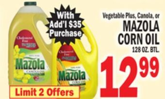 C Town Mazola corn oil offer