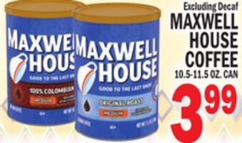 C Town Maxwell house house coffee offer