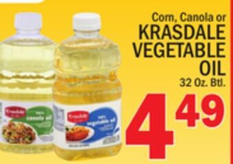 C Town Krasdale vegetable oil offer