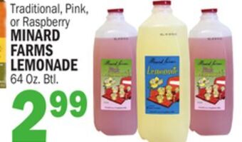 C Town Minard farms lemonade offer