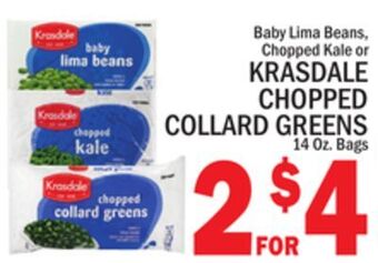 C Town Krasdale collard greens offer