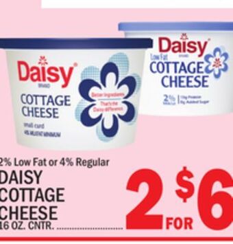 C Town Daisy cottage cheese offer