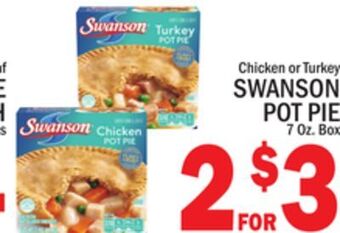 C Town Swanson pot pie offer