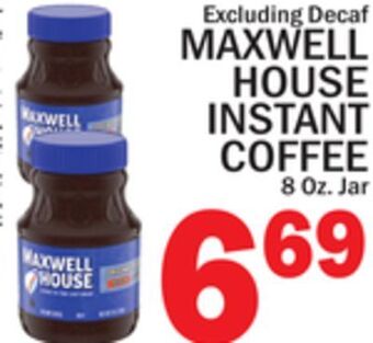 C Town Maxwell house instant coffee offer
