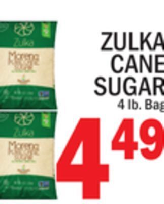 C Town Zulka cane sugar offer