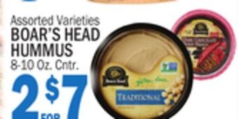 C Town Boar's head hummus offer