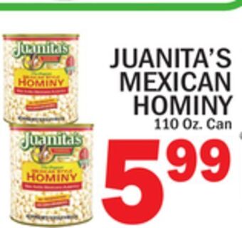 C Town Juanita's mexican hominy offer