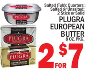 C Town Plugra european butter offer
