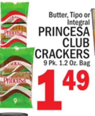 C Town Princesa club crackers offer
