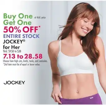 Boscov's Entire stock jockey® her offer