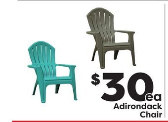 Weis Markets Adirondack chair offer