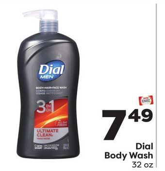 Weis Markets Dial body wash offer
