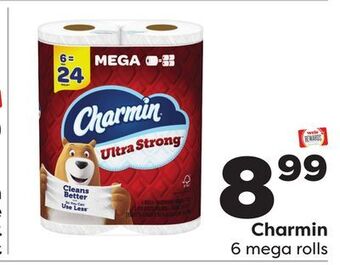 Weis Markets Charmin 6 mega rolls offer