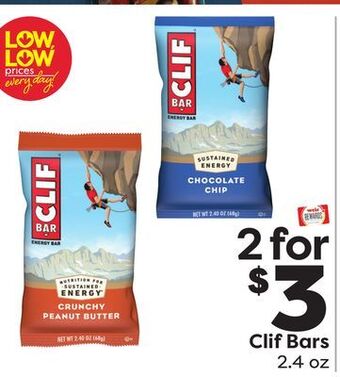 Weis Markets Clif bars offer