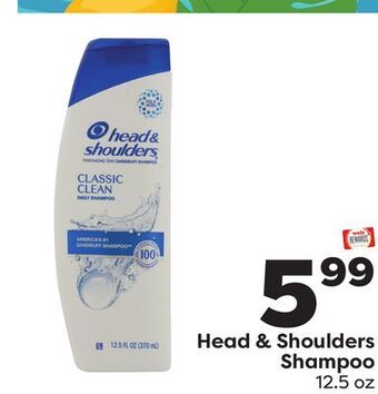 Weis Markets Head & shoulders shampoo offer