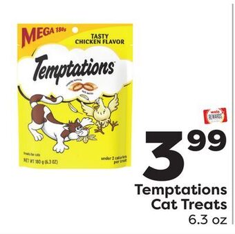 Weis Markets Temptations cat treats offer