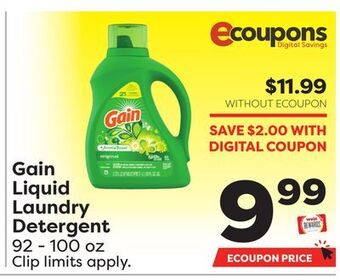 Weis Markets Gain liquid laundry detergent offer
