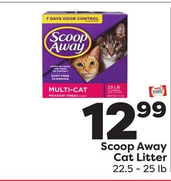 Weis Markets Scoop away cat litter offer