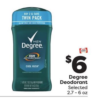 Weis Markets Degree deodorant offer