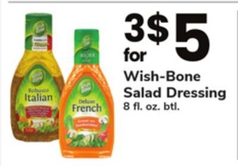 ACME Wish-bone salad dressing offer