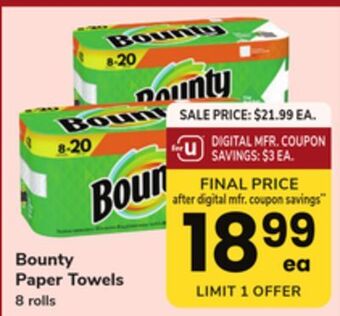ACME Bounty paper towels offer