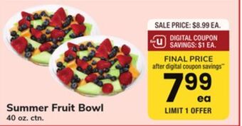 ACME Summer fruit bowl offer