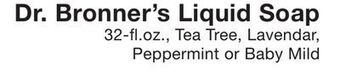 Fairway Store Market Dr. bronner's liquid soap offer