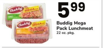 ACME Buddig mega pack lunchmeat offer