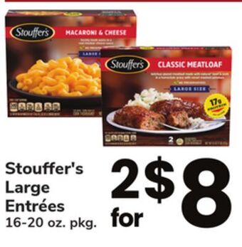 ACME Stouffer's large entrées offer