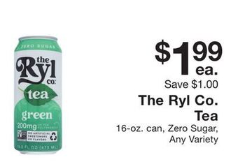 Fairway Store Market The ryl co. tea offer