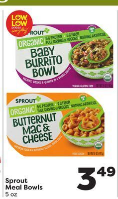 Weis Markets Sprout meal bowls offer