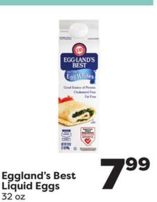 Weis Markets Eggland's best liquid eggs offer