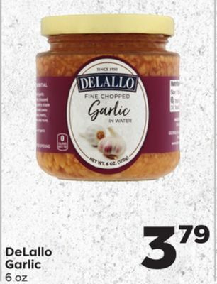 Weis Markets Delallo garlic offer