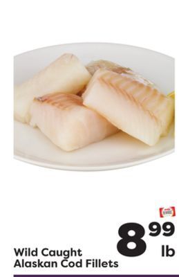 Weis Markets Wild caught alaskan cod fillets offer