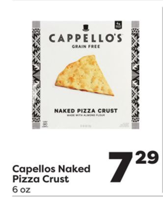Weis Markets Capellos naked pizza crust offer