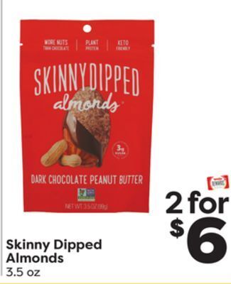 Weis Markets Skinny dipped almonds offer
