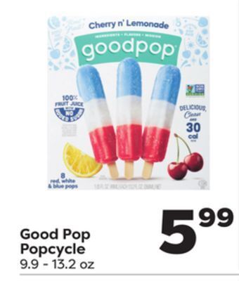 Weis Markets Good pop popcycle offer