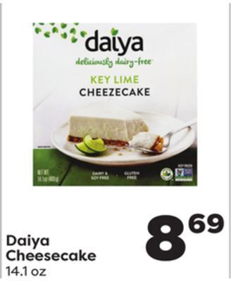 Weis Markets Daiya cheesecake offer