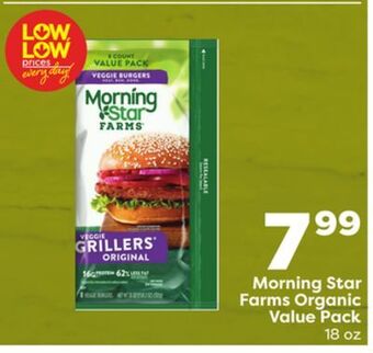 Weis Markets Morning star farms organic value pack offer