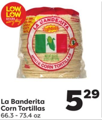 Weis Markets La banderita corn tortillas offer