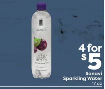 Weis Markets Sanavi sparkling water offer