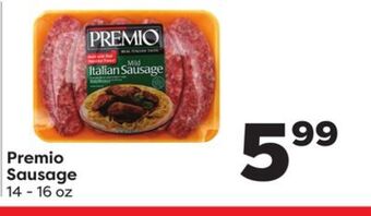 Weis Markets Premio sausage offer