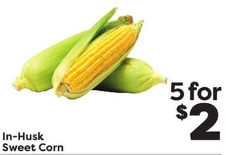 Weis Markets In-husk sweet corn offer