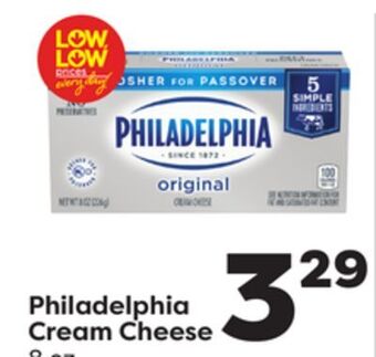 Weis Markets Philadelphia cream cheese offer