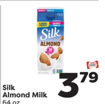 Weis Markets Silk almond milk offer