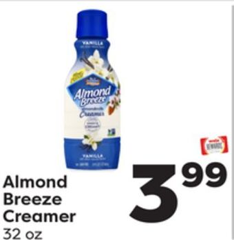 Weis Markets Almond breeze creamer offer