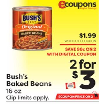 Weis Markets Bush's baked beans offer