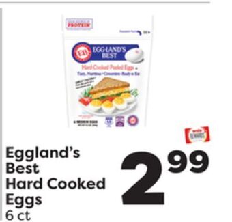 Weis Markets Eggland's best hard cooked eggs offer