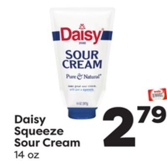 Weis Markets Daisy squeeze sour cream offer