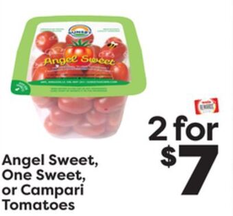 Weis Markets Angel sweet, one sweet, or campari tomatoes offer